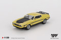 Mini GT 1/64 Ford Mustang Mach1 Grabber Yellow