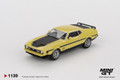  Mini GT 1/64 Ford Mustang Mach1 Grabber Yellow 