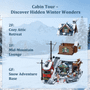  Pantasy Buildings: Mountain Summit Ski Cabin 