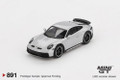  Mini GT 1/64 Porsche 911 Dakar Ice Grey Metallic (RHD) 