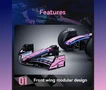  CaDA 1/8 BWT Alpine A525 Formula 1 Racing Car 