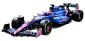  CaDA 1/8 BWT Alpine A525 Formula 1 Racing Car 