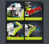  CaDA Claas Dominator 370 Combine Harvester 