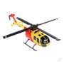  Twister BO-105 Scale 250 Flybarless Helicopter with 6-Axiz Stabilisation and altitude Hold (Yellow/Red) 