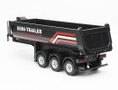  HuiNa RC 1/18 Tipping Semi-trailer (Black) 