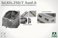  Takom 1/35 Sd.Kfz.250/7 Ausf.A Mortar Carrier Half-Track 