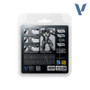  Vallejo True Metalllic Metal TMM Paint Set - Sterling Silver 