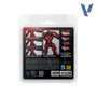  Vallejo True Metallic Metal TMM Paint Set - Ruby Red 