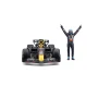 Burago 1/24 F1 Red Bull Racing RB20 2024 with Driver Figure - Max Verstappen Diecast Model