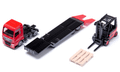  Siku 1/87 MAN Truck with Linde Forklift 