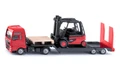 Siku 1/87 MAN Truck with Linde Forklift 
