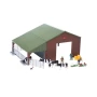 Britains 1/32 Farm Building Set (Green)