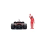  Burago 1/24 F1 Ferrari SF-25 2025 with Driver Figure - Charles Leclerc Diecast Model 