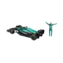 Burago 1/24 F1 Aston Martin AMR25 2025 with Driver Figure - Fernando Alonso Diecast Model