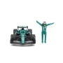 Burago 1/24 F1 Aston Martin AMR25 2025 with Driver Figure - Fernando Alonso Diecast Model