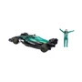  Burago 1/24 F1 Aston Martin AMR25 2025 with Driver Figure - Fernando Alonso Diecast Model 