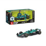  Burago 1/24 F1 Aston Martin AMR25 2025 with Driver Figure - Lance Stroll Diecast Model 