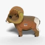 Eugy 145 Bighorn Card 3D Puzzle