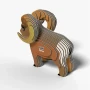  Eugy 145 Bighorn Card 3D Puzzle 