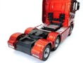  HuiNa RC 1/18 2.4G 19CH Scania 770S Truck with Flatbed Trailer (Red) RTR 