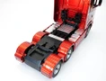  HuiNa RC 1/18 2.4G 19CH Scania 770S Truck with Flatbed Trailer (Red) RTR 