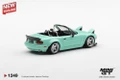  Mini GT 1/64 Mazda MX-5 (NA) Pandem Mint Green (RHD) 