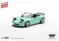  Mini GT 1/64 Mazda MX-5 (NA) Pandem Mint Green (RHD) 