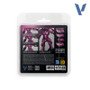  Vallejo True Metallic Metal TMM Paint Set - Crimson Magenta 