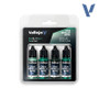  Vallejo True Metallic Metal TMM Paint Set - Beetle Green 