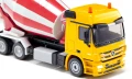  Siku 1/50 Mercedes Benz Concrete Mixer Truck 