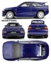  HPI Racing VectR4 Ford Escort RS Cosworth RTR (Blue) 