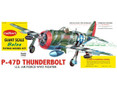  Guillow 1/16 Republic P-47D Thunderbolt Balsa Model Kit 