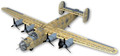  Guillow 1/28 Consolidated B-24D Liberator Balsa Model Kit 