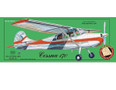  Guillow 1/18 Cessna 170 Balsa Model Kit 