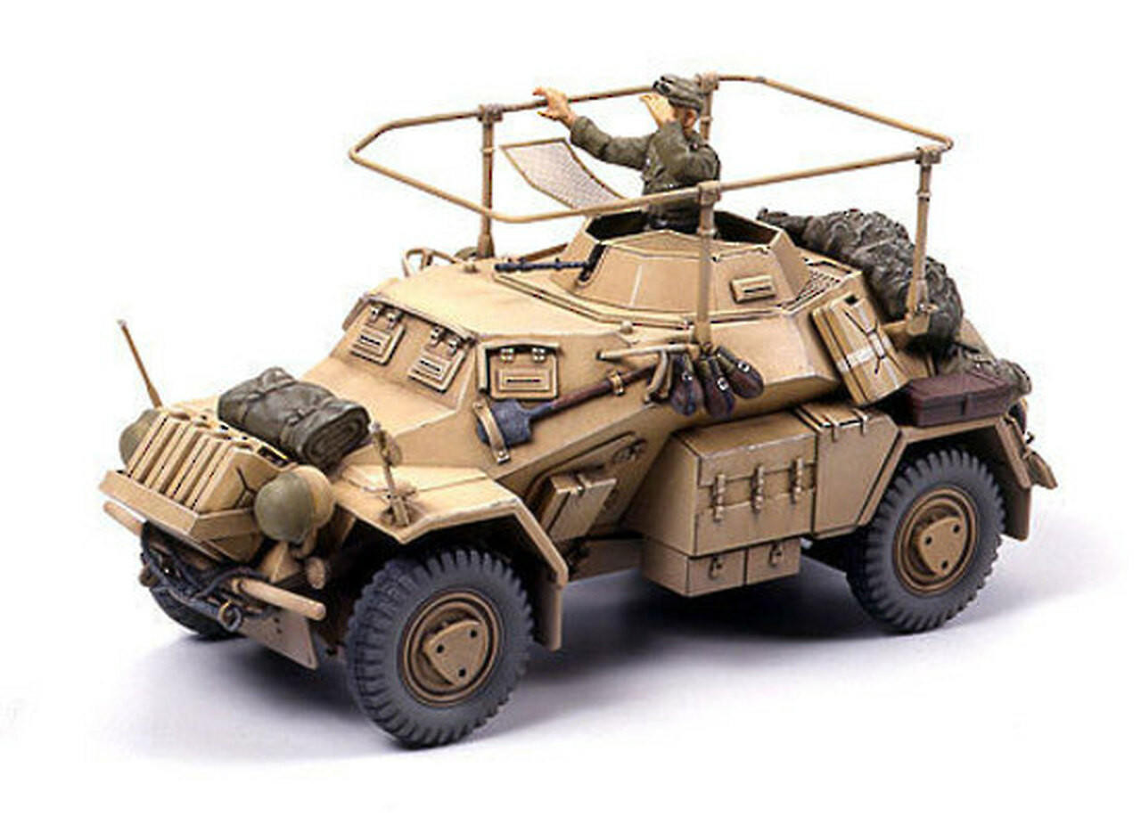 Tamiya 1/35 Sd.Kfz.223 Leichter Panzerspähwagen – Kit Modellismo Militare (Non Dipinto) - Foto 5