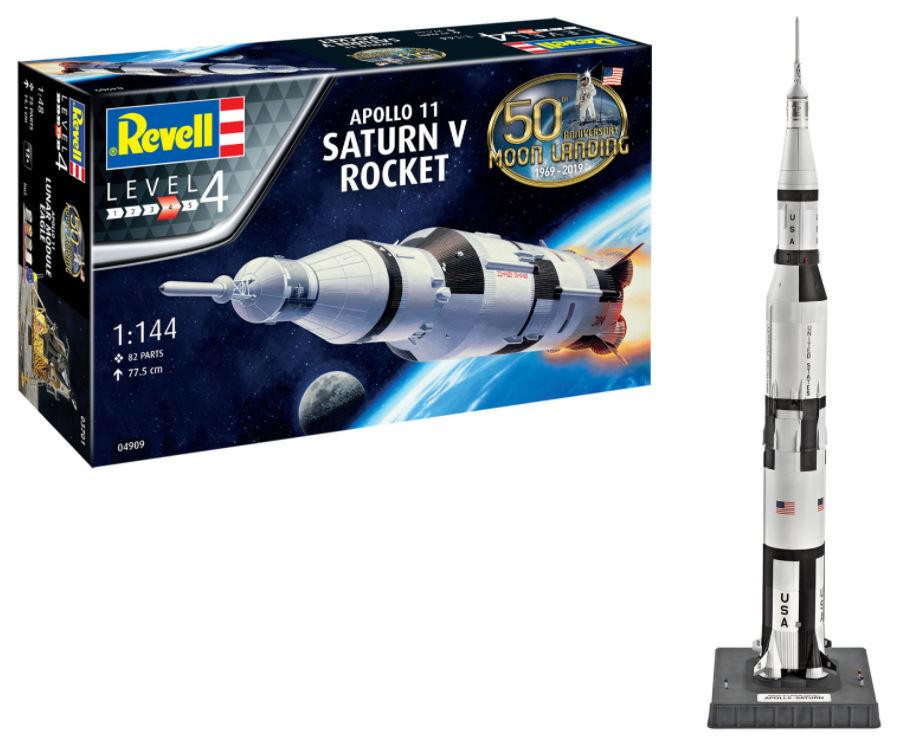 Revell 1/144 Apollo Saturn V Rocket - Wonderland Models | RV04909