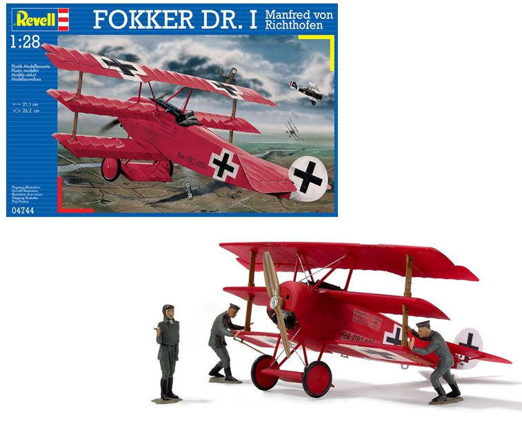 Revell 1/28 Fokker Dr.I Richthofen - Wonderland Models | RV04744