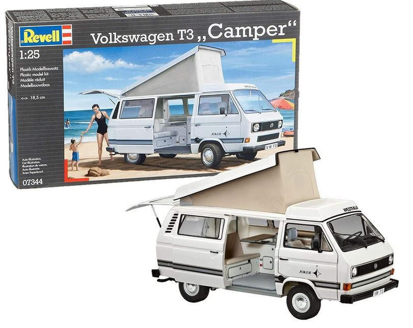 Revell 1/25 Volkswagen T3 Westfalia Joker Camper Van - Wonderland