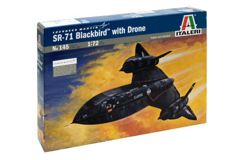 Italeri 1/72 Lockheed SR-71 Blackbird - Wonderland Models | IT145