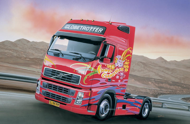 Italeri 1/24 Volvo FH-16 Globetrotter XL - Wonderland Models
