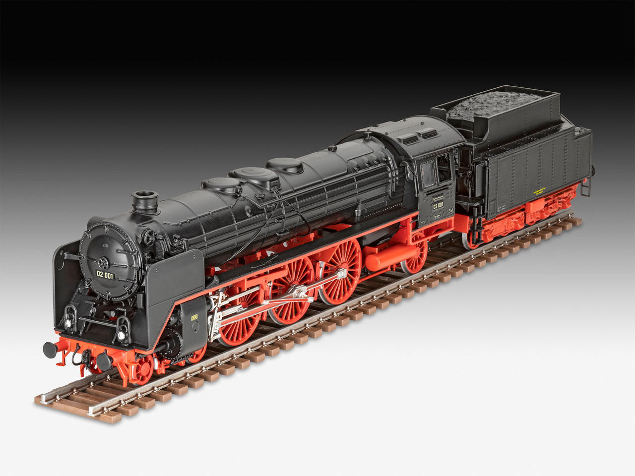 Revell 1/87 German Steam Locomotives BR02 & Tender 2'2'T30 