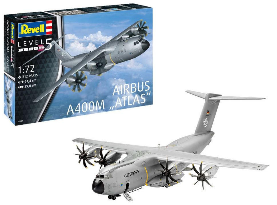A400M 模型 1/72 スケール　レベル　完成品 Revell 1/72 Airbus A400M Luftwaffe - Wonderland Models | RV03929