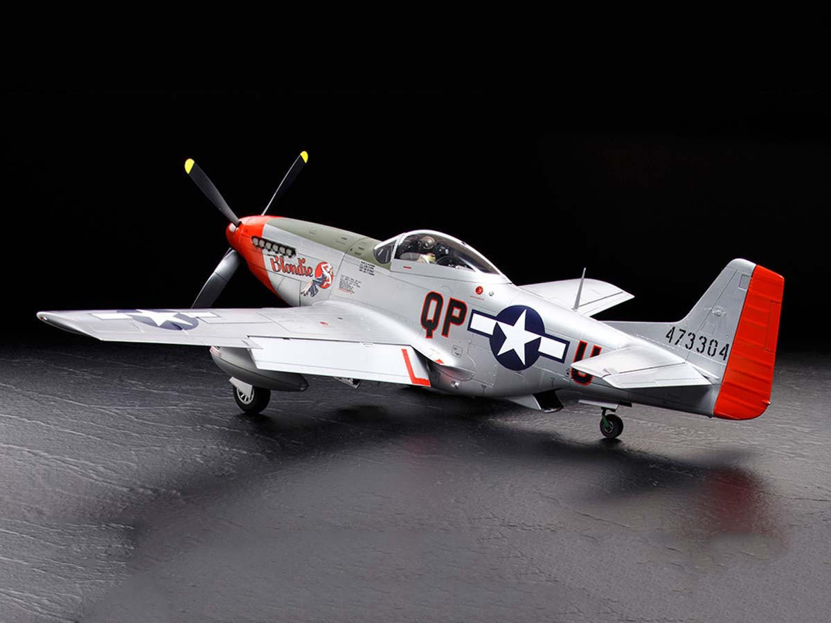 Maquette Avion Tamiya 1/32 North American P-51D Mustang N°22 - Kit Neuf Japon - Longueur 308mm