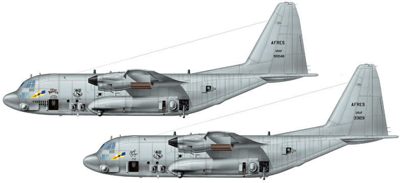 Italeri 1/72 Lockheed AC-130H Spectre - Wonderland Models | IT1310