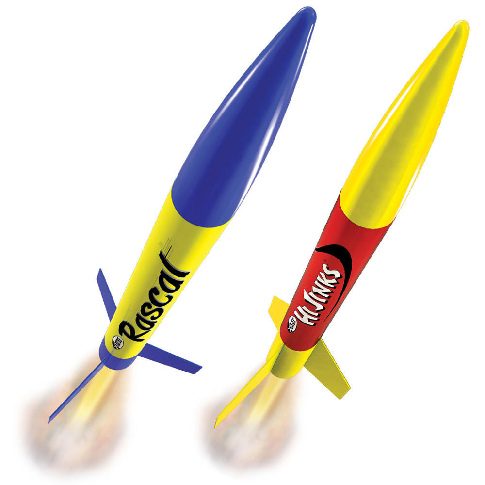 Estes Rocket Engines Estes Rascal & Hijinks Rocket Launch Set ...