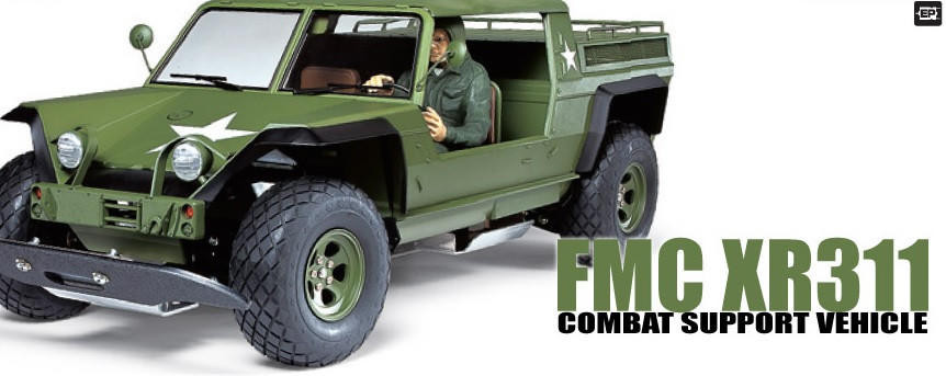 Tamiya RC XR311 Combat Support Vehicle Model Kit - Wonderland