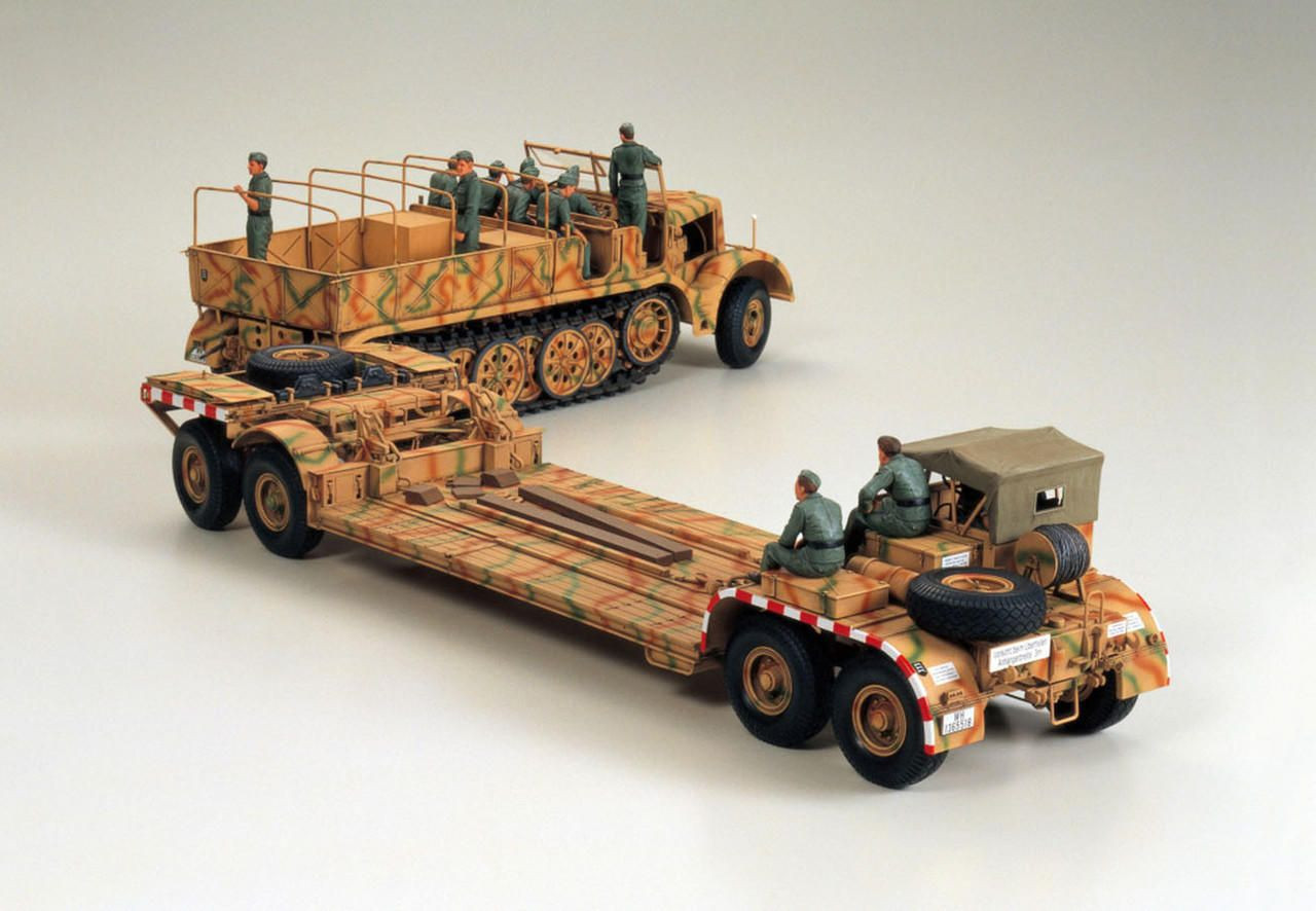 TAMIYA FAMO & Sd.Ah.116 1/35 未組立品 Tamiya 1/35 Sd.Ah.116 Famo Tank Transporter - Wonderland Models