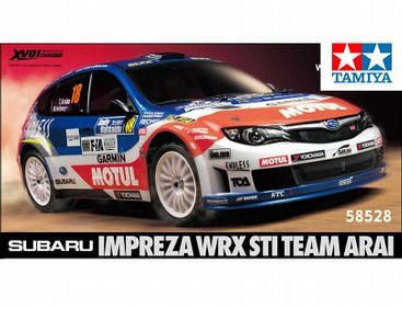 Tamiya RC Impreza WRX STI ARAI XV-01 Model Kit - Wonderland Models