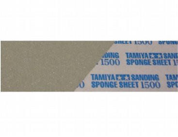 Tamiya Sanding Sponge Sheet 1500 Grit Wonderland Models TA87150 £3.99