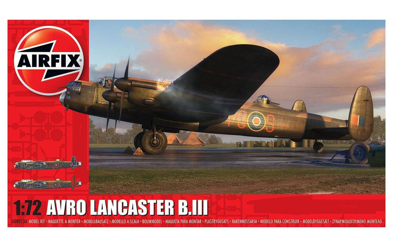 Airfix 1/72 Avro Lancaster B.III - Wonderland Models | A08013A